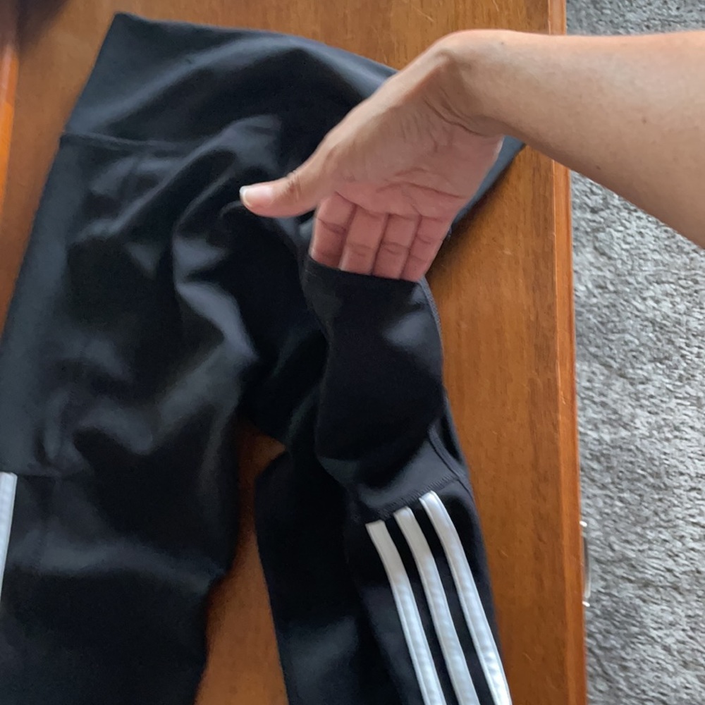 Black Adidas running pants with pocket - Picture 4 of 4